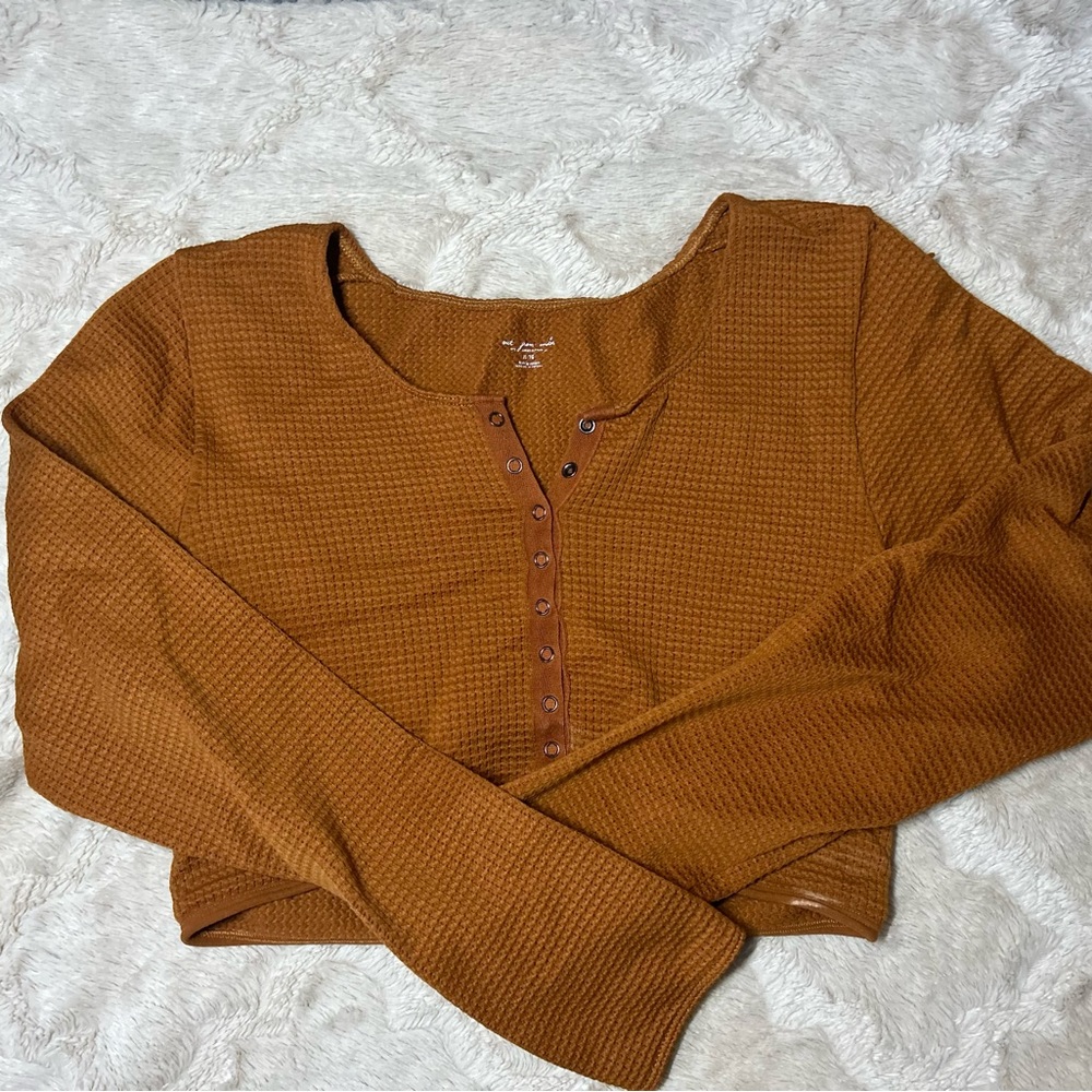 Out from under long sleeve